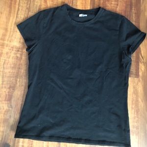 Black gap tee